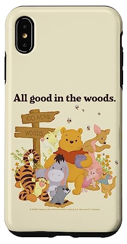 Coque iPhone XS Max Winnie The Pooh Disney protection antichoc solide et légère