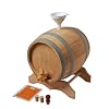 Moonshiners Choice Houten vat 2 liter met accessoires – Top cadeau-idee om zelf te vullen – eikenhouten vat