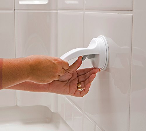 Safe-er-Grip Changing Lifestyles Shower Foot Rest, Non Slip Suction Cup Foot Rest Shower Shaving Leg Assist, Foot Stand for Shower, White, 1 Count (Pack of 1) - Thumbnail 3