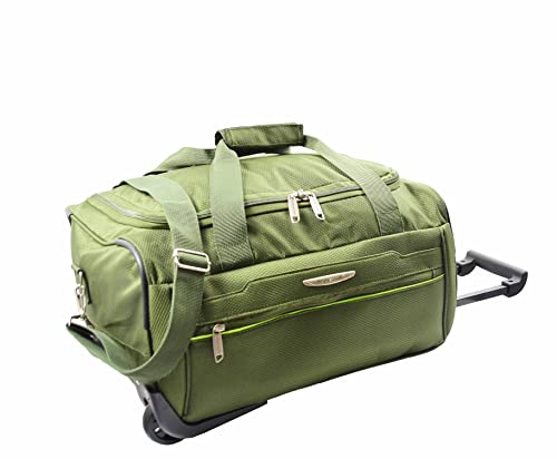 Sac de sport à roulettes A405 kaki : le carry-on 24 inches idéal pour vos week-ends