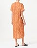 VILIMIA KIW S/S V-hals midiklänning, Cathay Spice/Aop: kiw, 38 #2