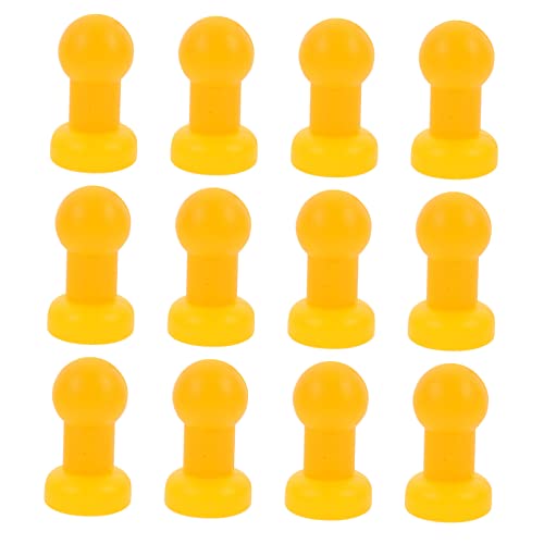 KICHOUSE 12Pcs Durable Plastic Trampoline Pole Caps Easy Installation Enclosure Accessory Replacement Parts for Secure Connections for Trampoline Safety and Stability