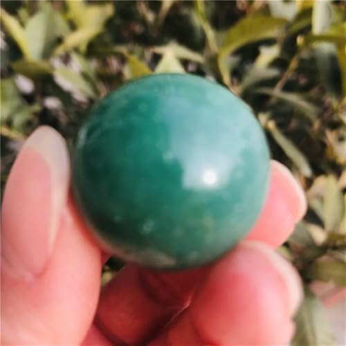 AtkitS Natürliche Kristallkugel 7 Chakra Kristallsteinkugel Amethyst Rosenquarz Wohnkultur(Burgundy)