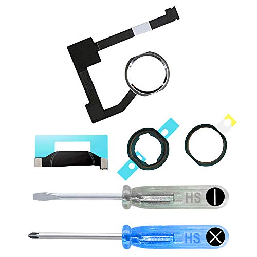 MMOBIEL Home Button Compatible with iPad Mini 4 7.9 inch/Air 2 9.7 inch/Pro 12.9 inch 2015 (White) incl Screwdrivers