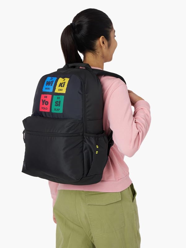 Image of Wiki Stylish Unisex Backpack Pack Durable & Lightweight backpack for Men & Women | Backpack for Office, Gym, Travel (18.5 Litre, Black)