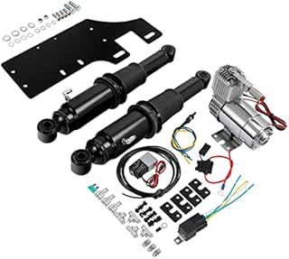 TCT-MT Rear Air Ride Suspension Kit Adjustable Fit for Road King Harley Davidson Harley Touring Bagger Electra Glide Street Glide Road Glide 1994-2022