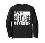 Software fiscale Contabile CPA Contabile Divertente Carino Maglia a Manica