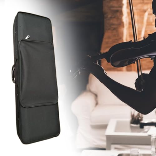Étui pour violon 4/4 léger de taille standard avec coque robuste - 6