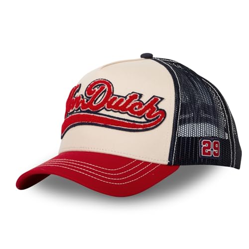 Von Dutch Baseball Cap Herren Damen Baseball Cap Verstellbar Snapback Baseball Cap Beige TU Size