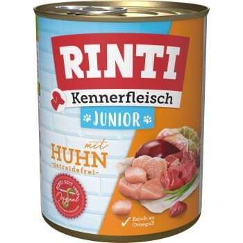 Rinti Kennerfleisch Multipack Junior 24 x 800 g mit Huhn und Rind