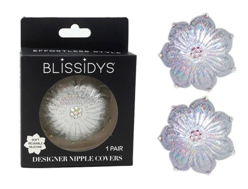 Reusable Nipple Covers for Women, Silicone Adhesive Nipple Petal Covers