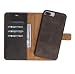 Produktbild FREDO iPhone 7/8 Plus Hülle Leder Abnehmbare 2 in 1 Handyhülle inkl. Kartenfächer für Apple iPhone7 / 8 Plus Handytasche/Cases mit Magnet/Hand Made in Europe (Vintage Braun)