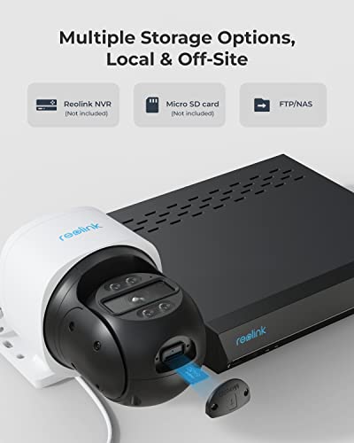 Reolink Rlc-830A - 4K Ptz Poe Camera System, Outdoor Ip Security Camera, 355° Pan & 90° Tilt, Digital Zoom, Smart Detection, Auto-Tracking, 2023 New Released, Secured Local Storage, Color Night Vision #TOP5
