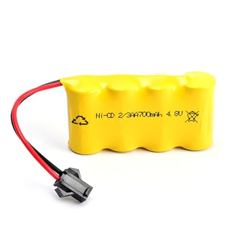 Fivean 10pcs RC car Battery NICD 2/3AA 700mAh 4.8v for Light Toy Insect Repeller