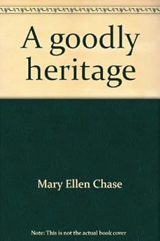 Paperback A goodly heritage [Large Print] Book
