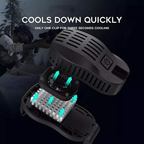 bbsj mobile phone radiator gaming universal phone portable fan cooler holder for mobile phone radiator phone handle cooling fan color d