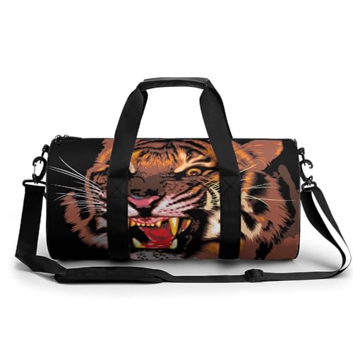 Sac de sport gym en colère 45x23x23cm bagage cabine week-end