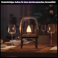 Philips Hue Smart LED-Lampe, B39, E14, 3er Pack, White and Color Ambiance, Vollspektrumlicht 1.000 K–20.000 K, 500 lm, Extrem Niedrig Dimmbar, Chromasync, Alexa, Google Home, Apple Home – Ansicht 7