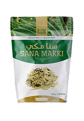 Sennesblätter 200g Pulver | Sana Makki rein natürlich Ohne Zusatz | Senna Blatt سنا مكي Blätter von Senna Leaf Cassia Cover
