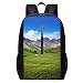Produktbild Laptop-Rucksack, Motiv: Berge, Landschaft, Natur, Berge, rustikal, Business, Laptoprucksack, widerstandsfähige Tasche, Tagesrucksack, passend für 17-Zoll-Computer und Notebooks, lässiger Tagesrucksack