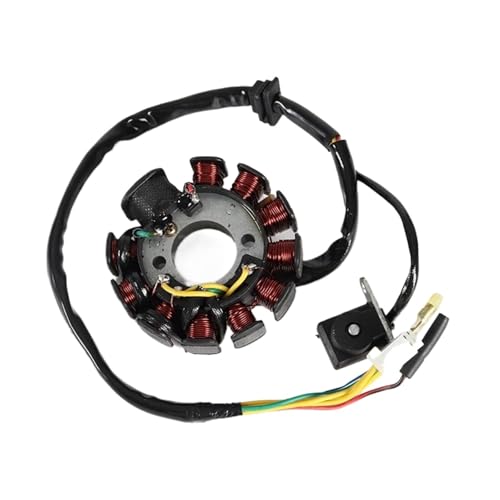 Bobine stator moto GY6 125CC | Magnéto 11 pôles 6 fils pour scooter CB125 ZS125
