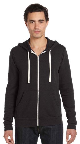 Bella + Canvas Unisex Triblend Sponge Fleece Full-Zip Hoodie - CHARCOAL TRIBLEND - XS Unisex Triblend Sponge Fleece Full-Zip Hoodie (US)