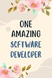  Software Developer Notebook: Lined Blank Notebook Journal for Software Developer to Write in