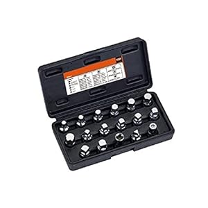 Bahco BHBE6217 Zestaw Kluczy Nasadowych 17-częściowy