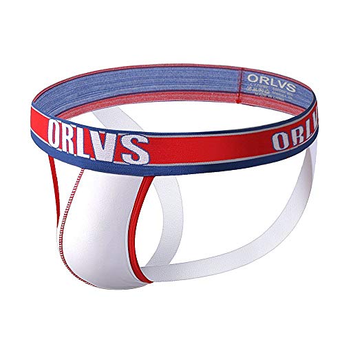 Cheerego Men's Cotton Low Waist Erotic Panties Lingerie Panties Underwear Sexy Underwear Thongs Underpant Nightwear Sleepwear (L) White Cheerego Men's Cotton Low Waist Erotic Panties Lingerie Panties Underwear Sexy Underwear Thongs Underpant Nightwear Sleepwear (L) White