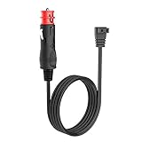 12V/24V Cigarette Lighter Plug DC Power Cord Power Cable For Car Refrigerator Car Fridge Freezer Compatible with Alpicool/Dometic/COSTWAY/ARB/Ausranvik/ICECO Portable Car Refrigerator Fridge (TYPE-1)
