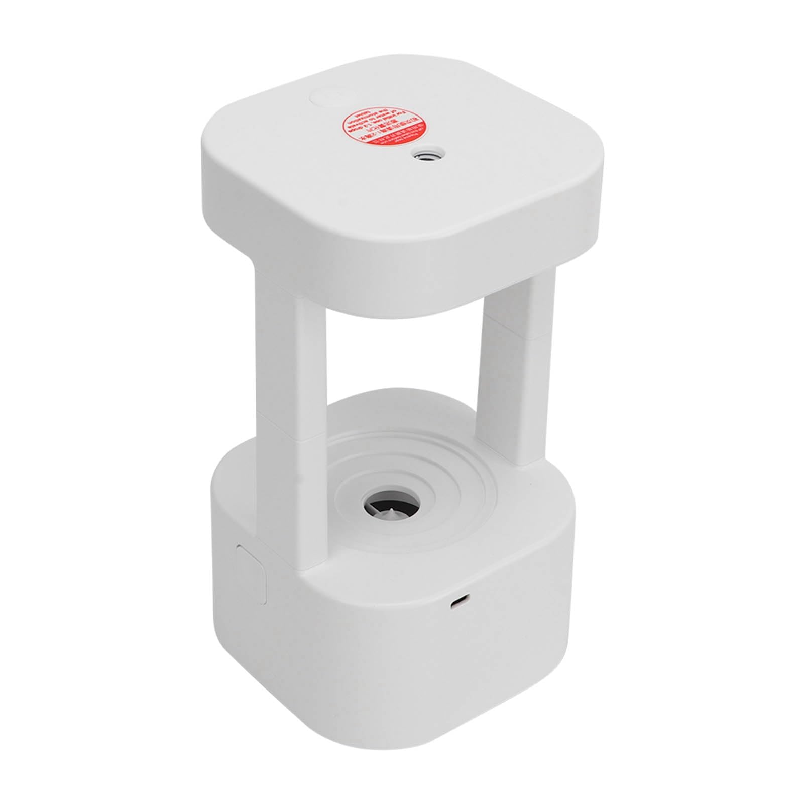 Humidificador de Niebla Fría Antigravedad, Humidificador de Aire Silencioso de 580 Ml, Vaporizador de Escritorio Portátil con Luces LED, Apagado Automático para Dormitorio, Oficina,