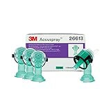 3M Accuspray Paint Spray Gun Nozzle Refills for PPS 2.0, 26613, 1.3 mm, Green, Use with PPS 2.0 Spray Gun System for Like-New Paint Spray Performance, 4 Pack