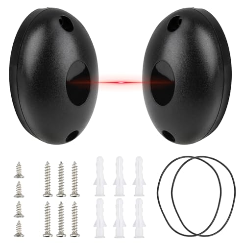 Photocellule Portail, Paire de Cellules Photoélectriques Infrarouges Universelles 12/24V...