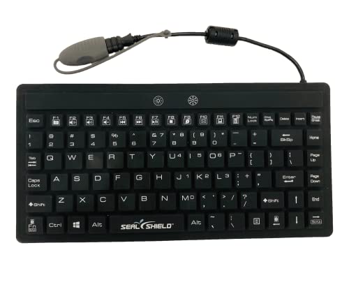 Seal Silk Mini Glow™ Waterproof Silicone Keyboard...