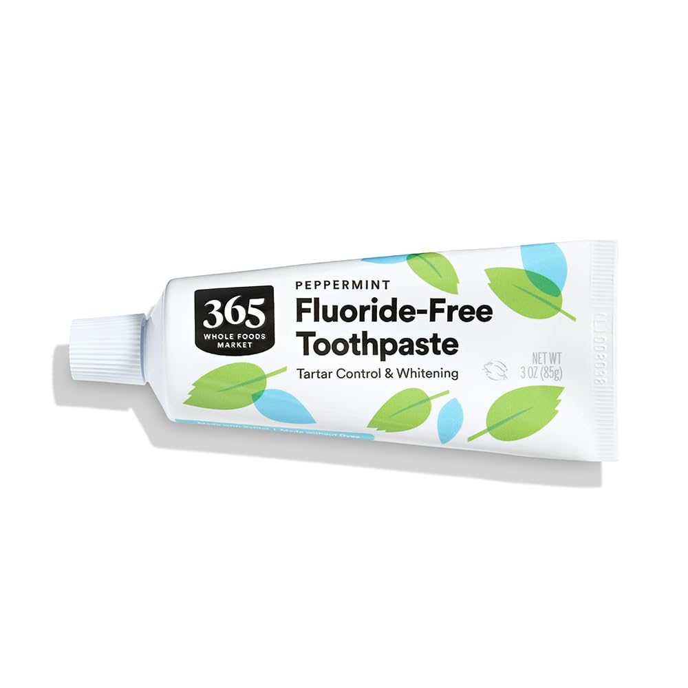 365 by Whole Foods Market Fluoride Free Travel Toothpaste 3 Ounce
