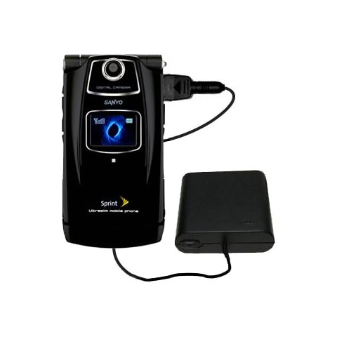 Gomadic Advanced Sanyo Katana II Compatible AA Battery Pack Charge Kit – Portable Power Built with upgradeable TipExchange Technology Cover