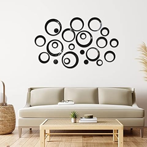 3D Acrylic Mirror Wall Stickers for Home Cover
