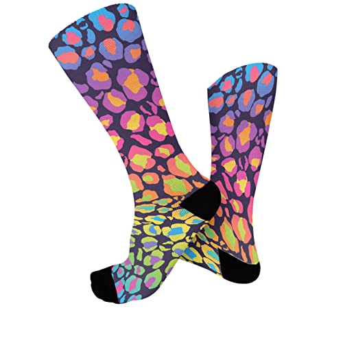 Kehuasw Funny Sock Art Sock Bright Mens Knee High Socks #TOP1