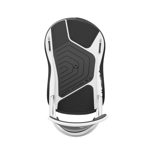Union Ultra Men's Snowboard Bindings, White, Large