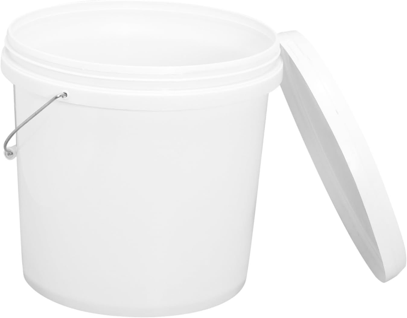 NOLITOY Heavy-Duty Water Lift -Lid Portable Plastic Water Bucket for Home and Kitchen Use for Cleaning and Camping 5 Gallon Capacity
