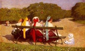 Peinture à l'huile Luigi Rossi pour sublimer la décoration de votre salon