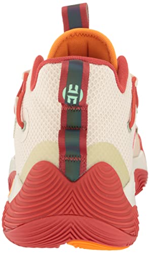 Adidas Unisex Harden Stepback 3 Basketball Shoe, Ecru Tint/Altered Amber/Magic Lime, 13 Us Men #TOP2
