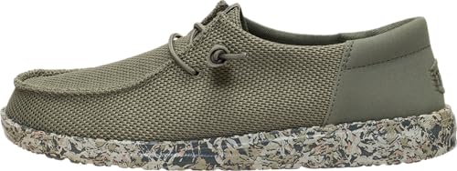 HEYDUDE Women's Wendy Funk Mesh Field Camo Slip On Loafer