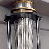 Rohrzange für Spüleninstallation & Sanitärreparaturen - Verstellbares 4-Krallen-Sechskantschlüssel Werkzeug mit Schlauchstutzen, Metallkonstruktion, (A)