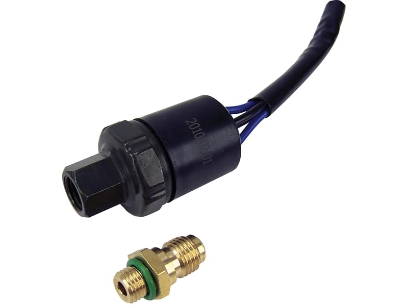 Trinary Pressure Switch, Controls Fan and Protects System from Excessive High or Low Pressures #24-0103