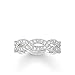Produktbild THOMAS SABO Damen-Ring 925 Sterling Silber Zirkonia weiß Gr. 54 (17.2) TR1973-051-14-54