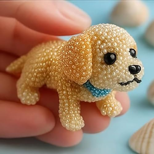 Juego de bordado de perlas 3D el regalo ideal para amantes de animales 7