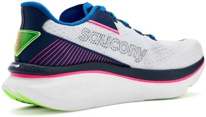 Saucony Endorphin Azura, Branco/Azul marinho, 34 | Amazon.com.br