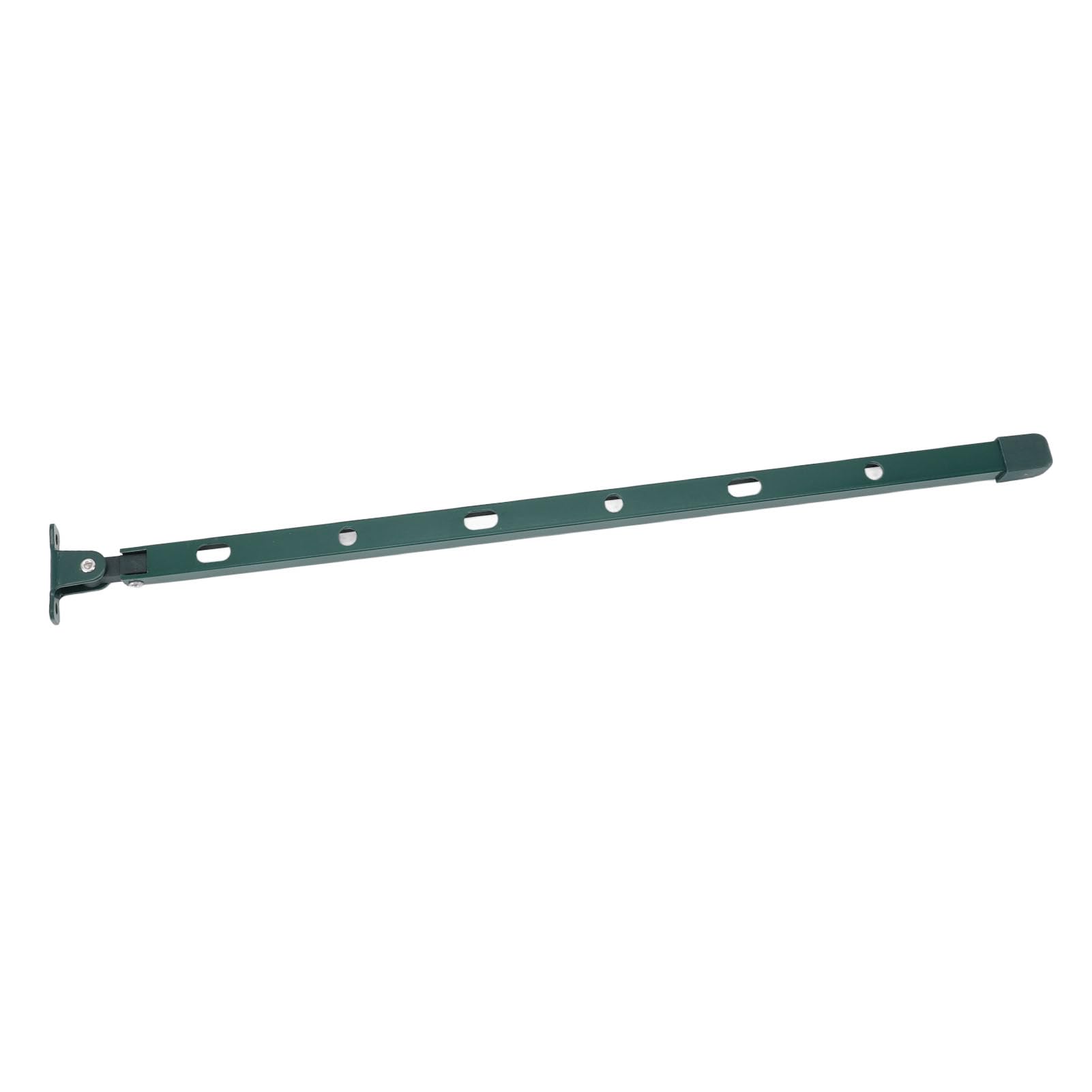 Serre en aluminium - Pour fenêtre - Manuel d'utilisation (français non garanti) - Ouvre-câbles de toit de serre - Kit de barres de 38,9 cm avec 6 vis pour une installation rapide - Vert