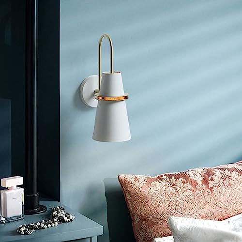 Luces de pared azules para interiores idóneas para leer en la cama de un dormitorio loft